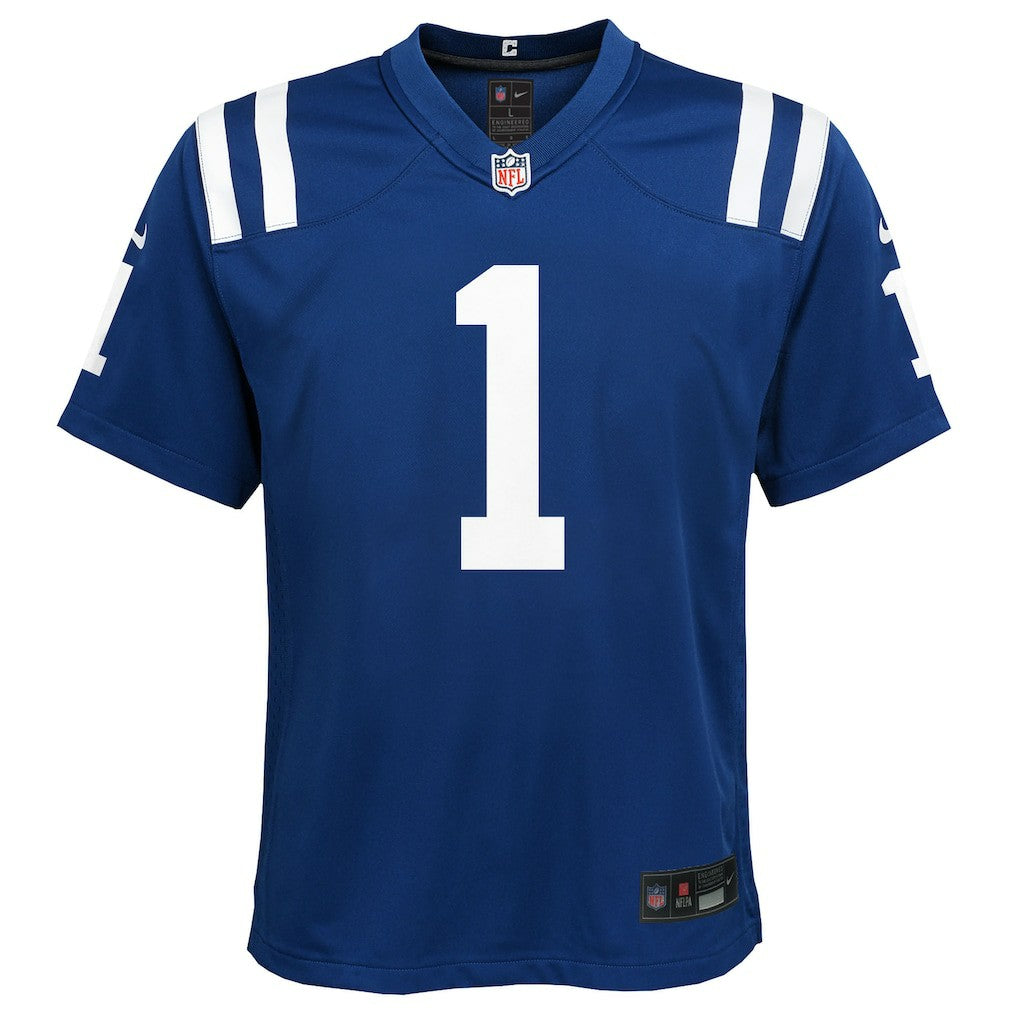 Ahmad Sauce Gardner Indianapolis Colts Youth Home Game Jersey - Blue - Nike