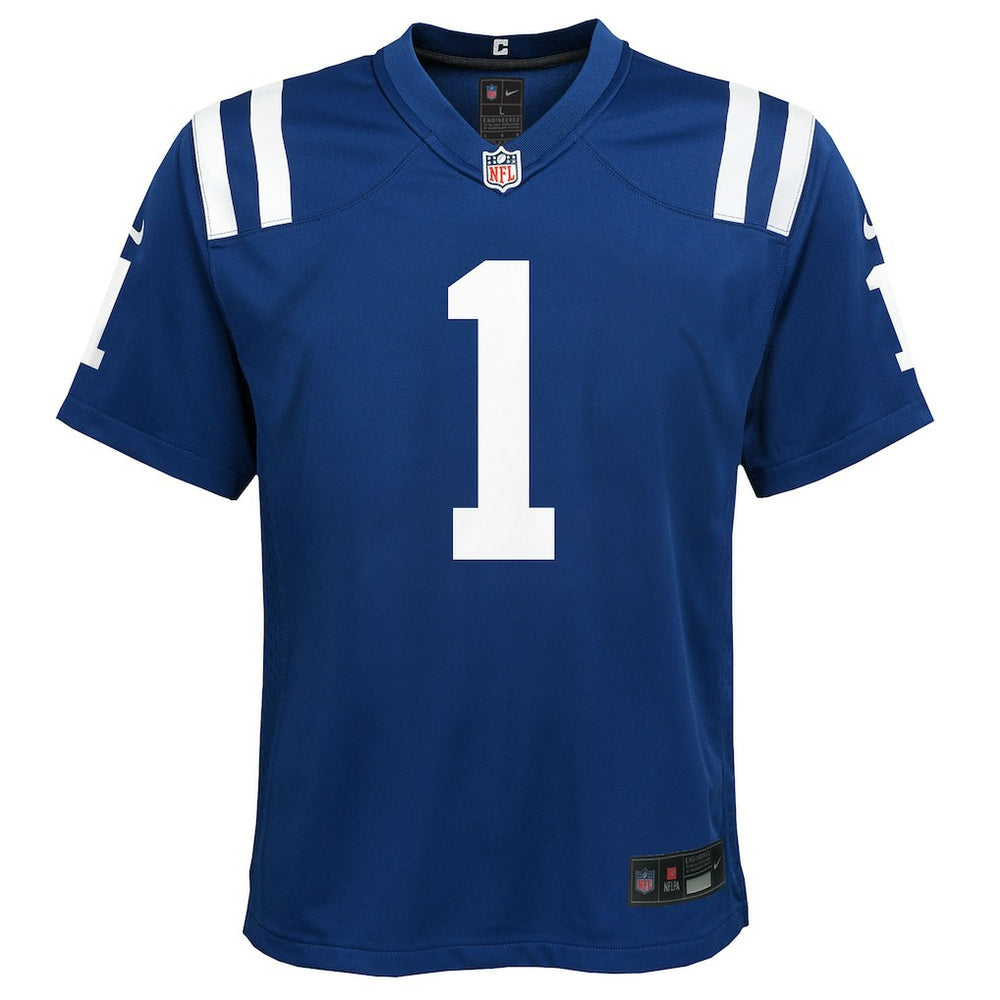 Ahmad Sauce Gardner Indianapolis Colts Youth Home Game Jersey - Blue - Nike
