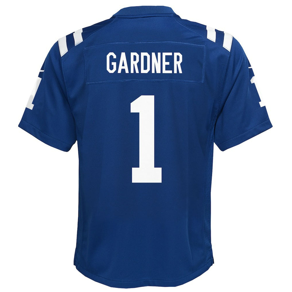 Ahmad Sauce Gardner Indianapolis Colts Youth Home Game Jersey - Blue - Nike