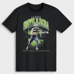 Jaxon Smith-Njigba Seattle Seahawks Big & Tall Player Hype T-Shirt - Black - NFL