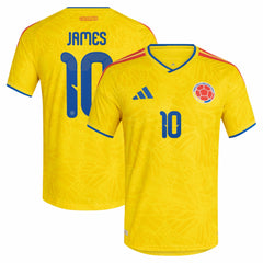 Adidas - James Rodriguez Colombia National Team 2026 Home Jersey - Yellow