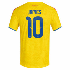Adidas - James Rodriguez Colombia National Team 2026 Home Jersey - Yellow