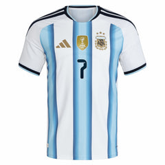 Adidas - Rodrigo De Paul Argentina National Team 2026 Home Jersey - White