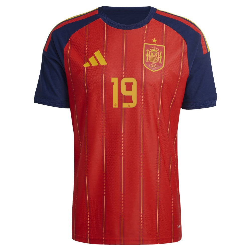 Adidas - Lamine Yamal Spain National Team 2026 Home Jersey - Red