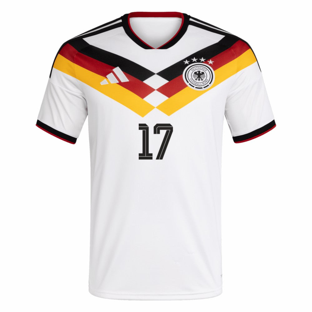 Adidas - Florian Wirtz Germany National Team 2026 Home Replica Jersey - White