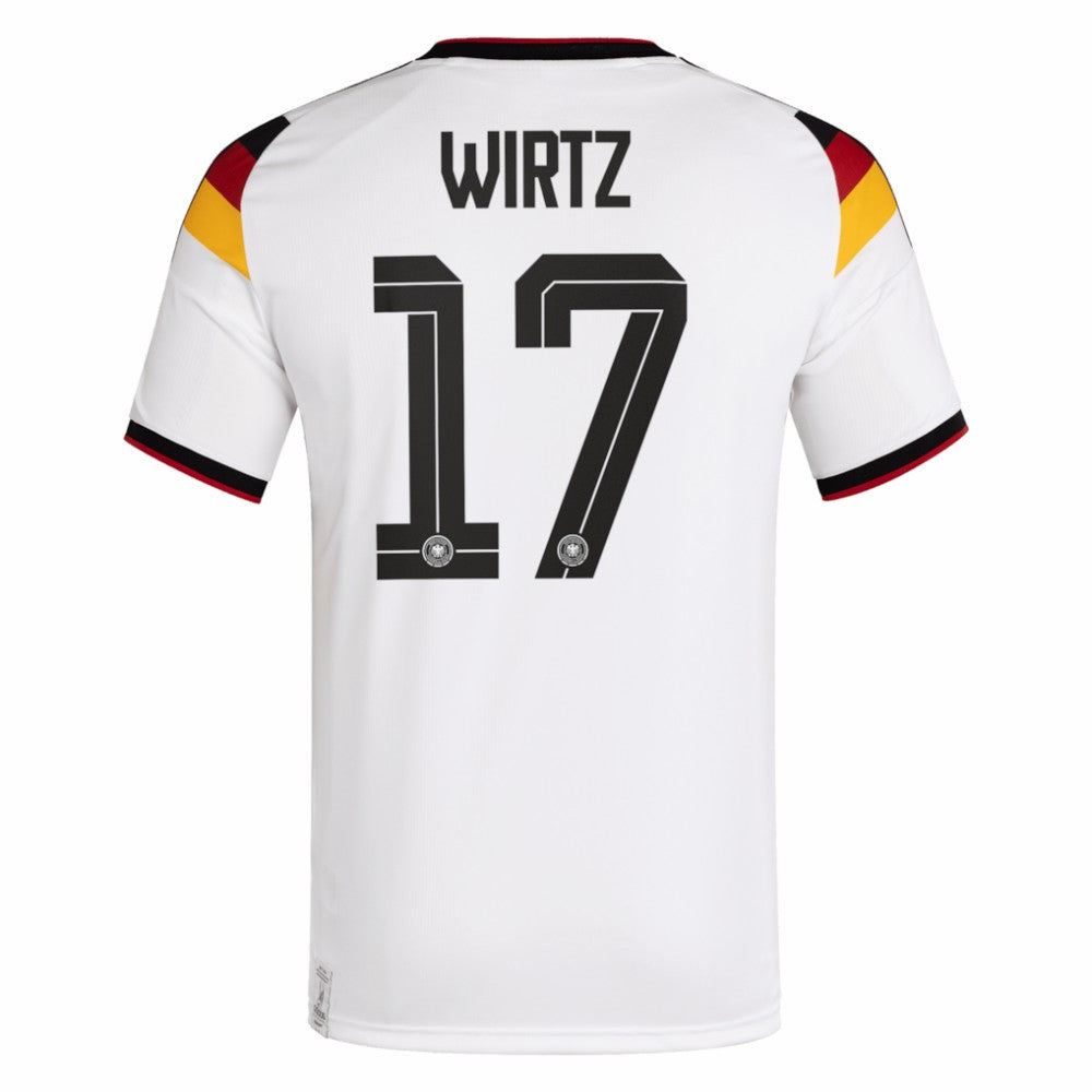 Adidas - Florian Wirtz Germany National Team 2026 Home Replica Jersey - White