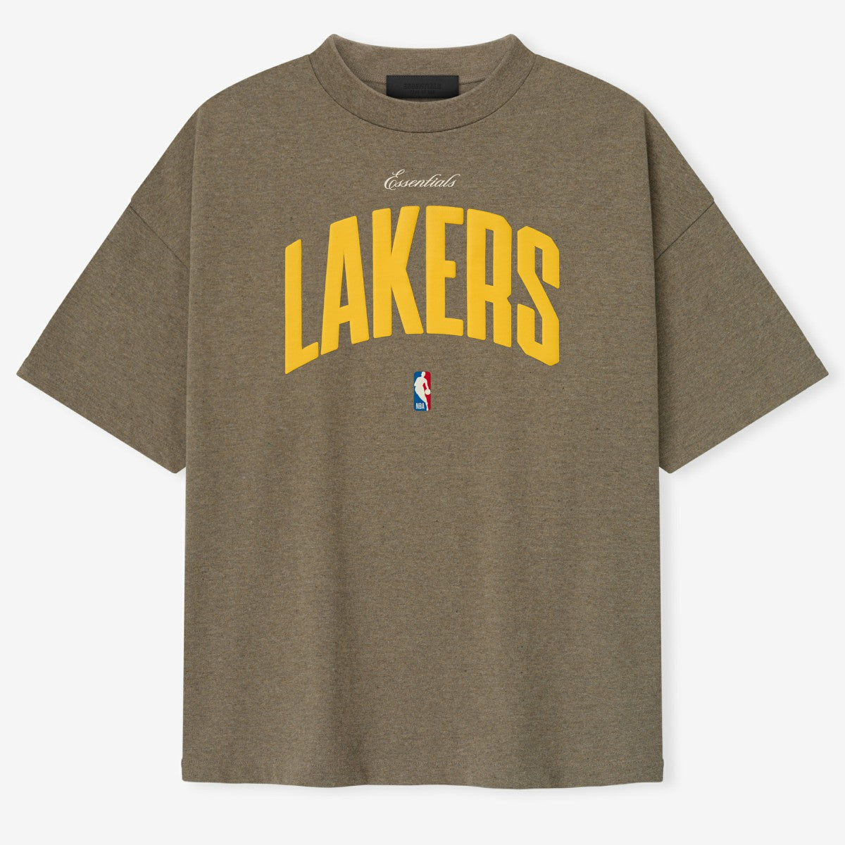 Los Angeles Lakers Fear of God x NBA Unisex 90's T-Shirt Heather Gray