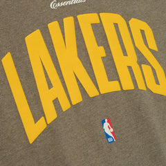 Los Angeles Lakers Fear of God x NBA Unisex 90's T-Shirt Heather Gray
