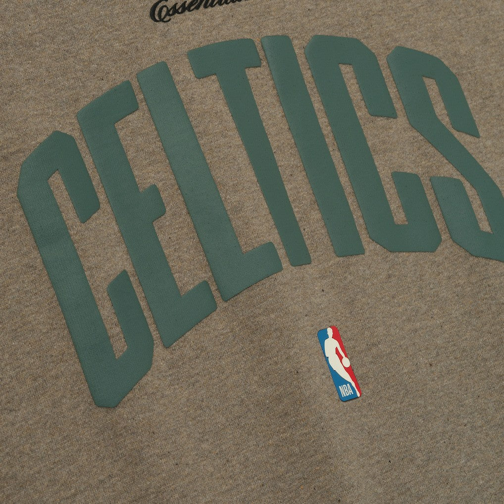 Boston Celtics Fear of God x NBA Unisex 90's T-Shirt Heather Gray