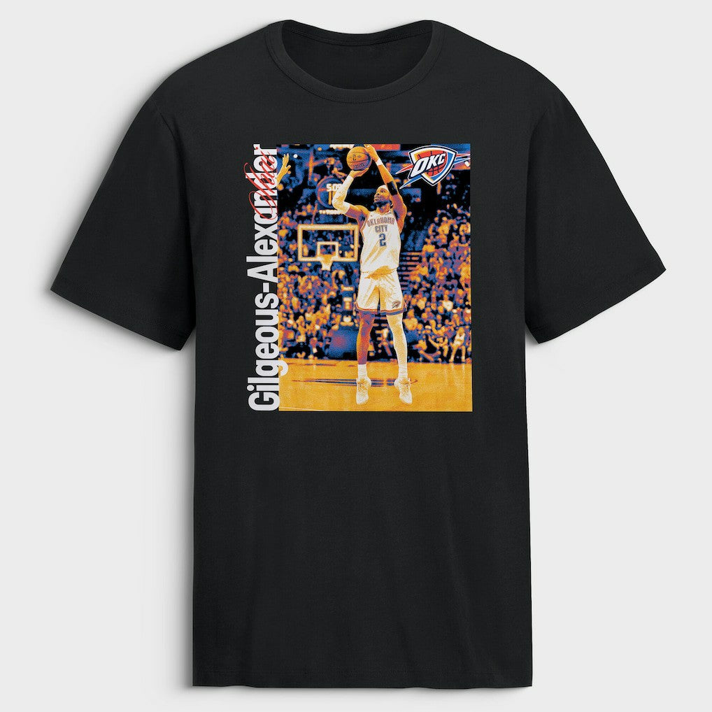 Shai Gilgeous-Alexander Oklahoma City Thunder Legacy T-Shirt Black