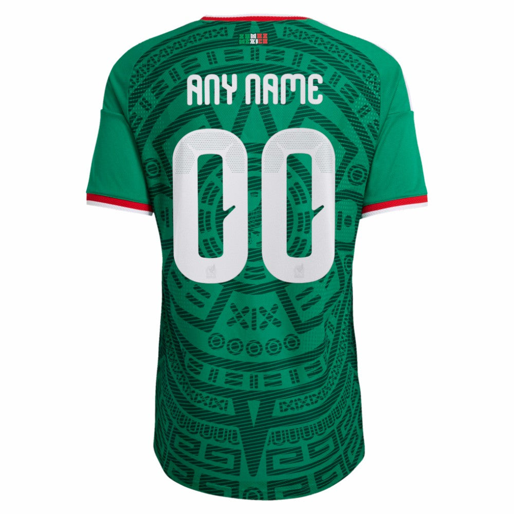Adidas - Mexico National Team 2026 Home Custom Jersey - Green