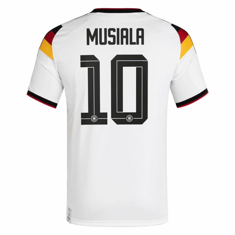 Adidas - Jamal Musiala Germany National Team 2026 Home Replica Jersey - White