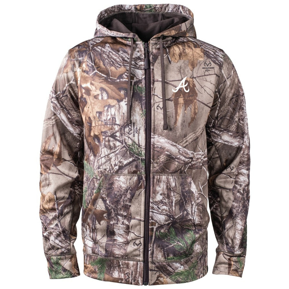 Atlanta Braves Dunbrooke Trophy Realtree Full-Zip Hoodie for sale