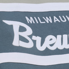 Milwaukee Brewers Mitchell & Ness Cooperstown Collection Thunderstorm Head Coach Hoodie Near Me