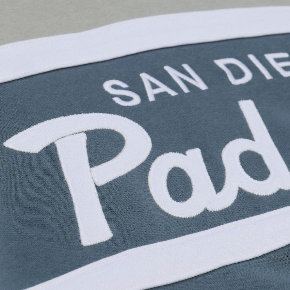 San Diego Padres Mitchell & Ness Cooperstown Collection Thunderstorm Head Coach Hoodie Near Me