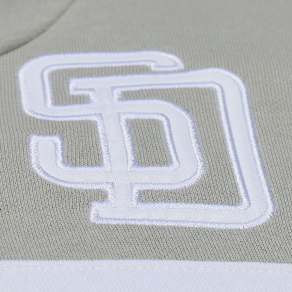 San Diego Padres Mitchell & Ness Cooperstown Collection Thunderstorm Head Coach Hoodie Near Me