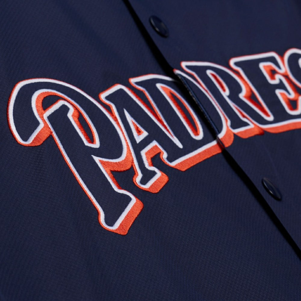 San Diego Padres Mitchell & Ness Full-Snap Hooded Coaches Jacket Discount