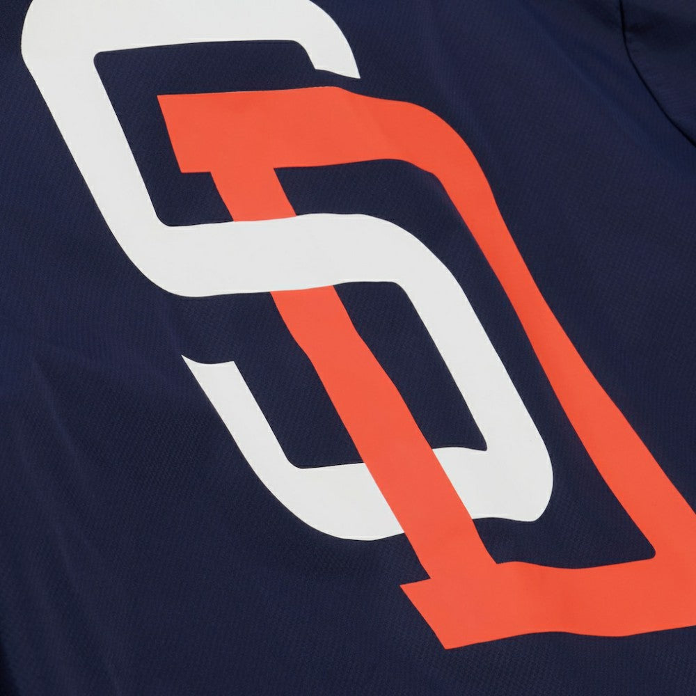 San Diego Padres Mitchell & Ness Full-Snap Hooded Coaches Jacket Discount