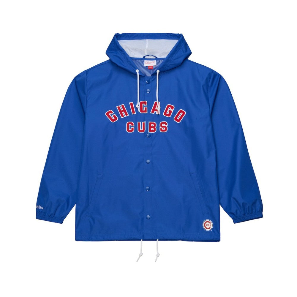 Chicago Cubs Mitchell & Ness Full-Snap Hooded Coaches Jacket Online