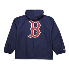 Boston Red Sox Mitchell & Ness Full-Snap Hooded Coaches Jacket Outlet