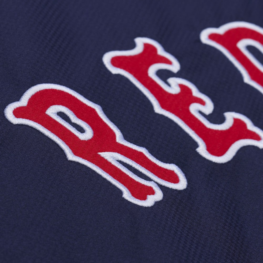Boston Red Sox Mitchell & Ness Full-Snap Hooded Coaches Jacket Outlet