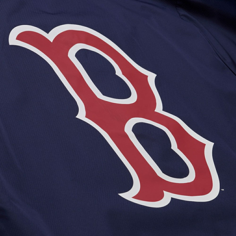 Boston Red Sox Mitchell & Ness Full-Snap Hooded Coaches Jacket Outlet