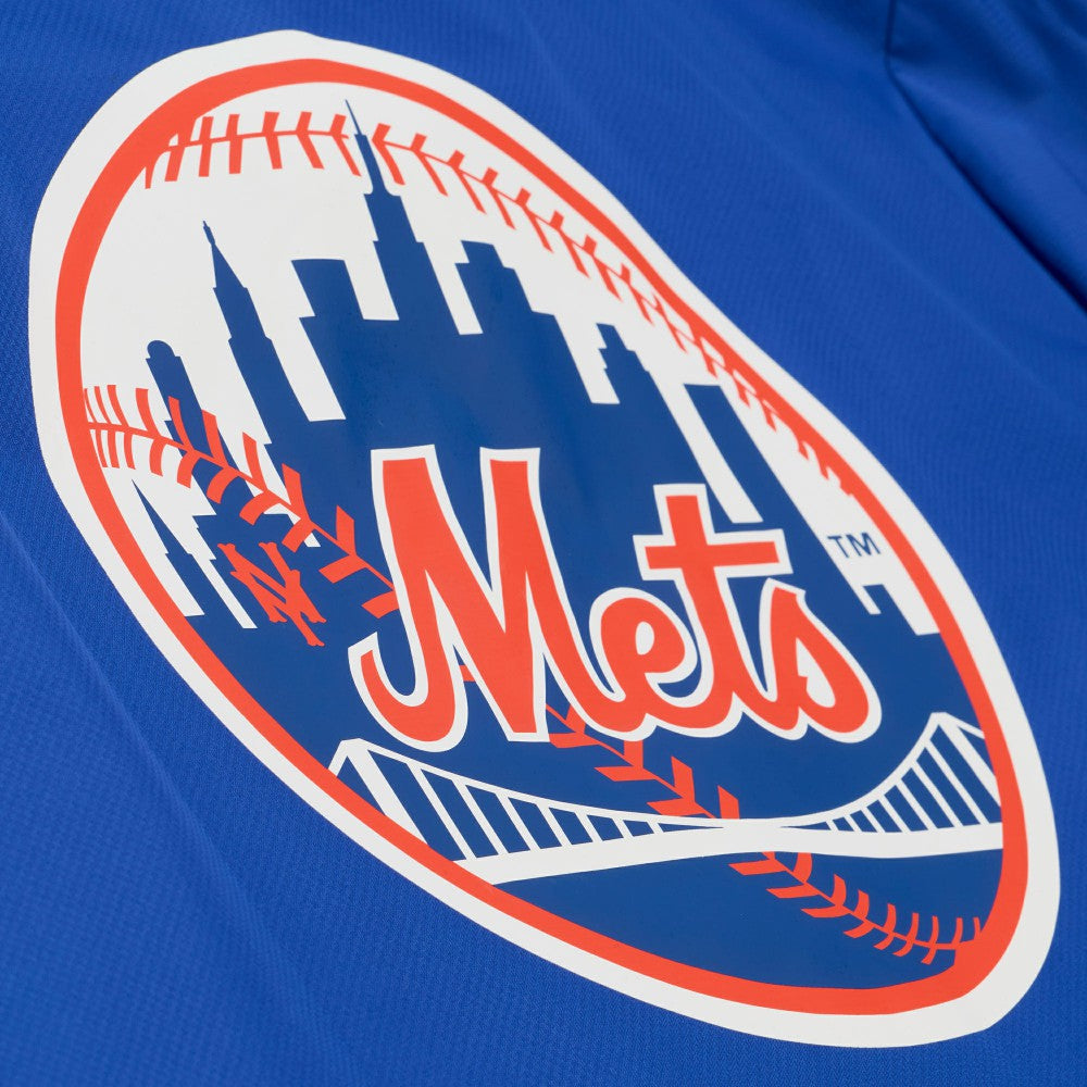 New York Mets Mitchell & Ness Full-Snap Hooded Coaches Jacket Near Me