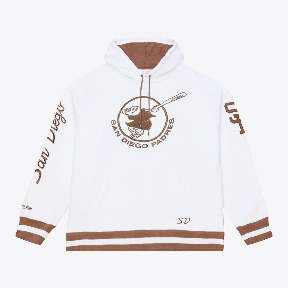 San Diego Padres Mitchell & Ness Cooperstown Collection Fleece Hoodie for sale