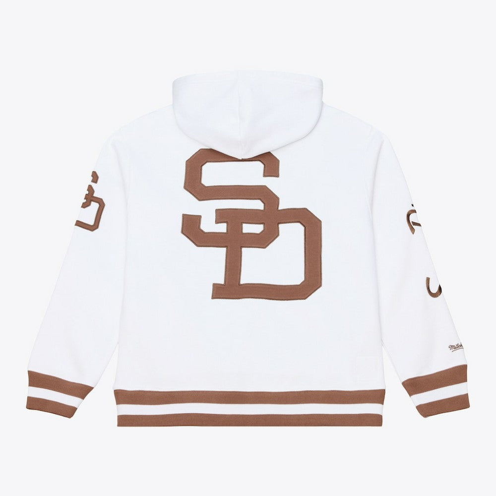 San Diego Padres Mitchell & Ness Cooperstown Collection Fleece Hoodie for sale