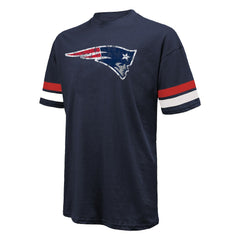 Drake Maye New England Patriots Majestic Threads Oversized T-Shirt - Navy - NFL