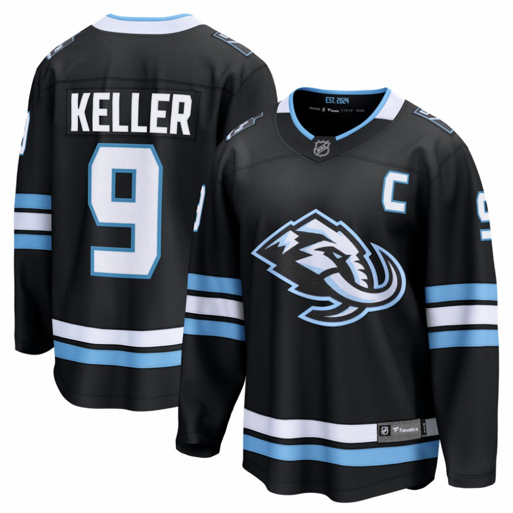 Clayton Keller Utah Mammoth Fanatics Home Breakaway Jersey - Black | Fanatics near me