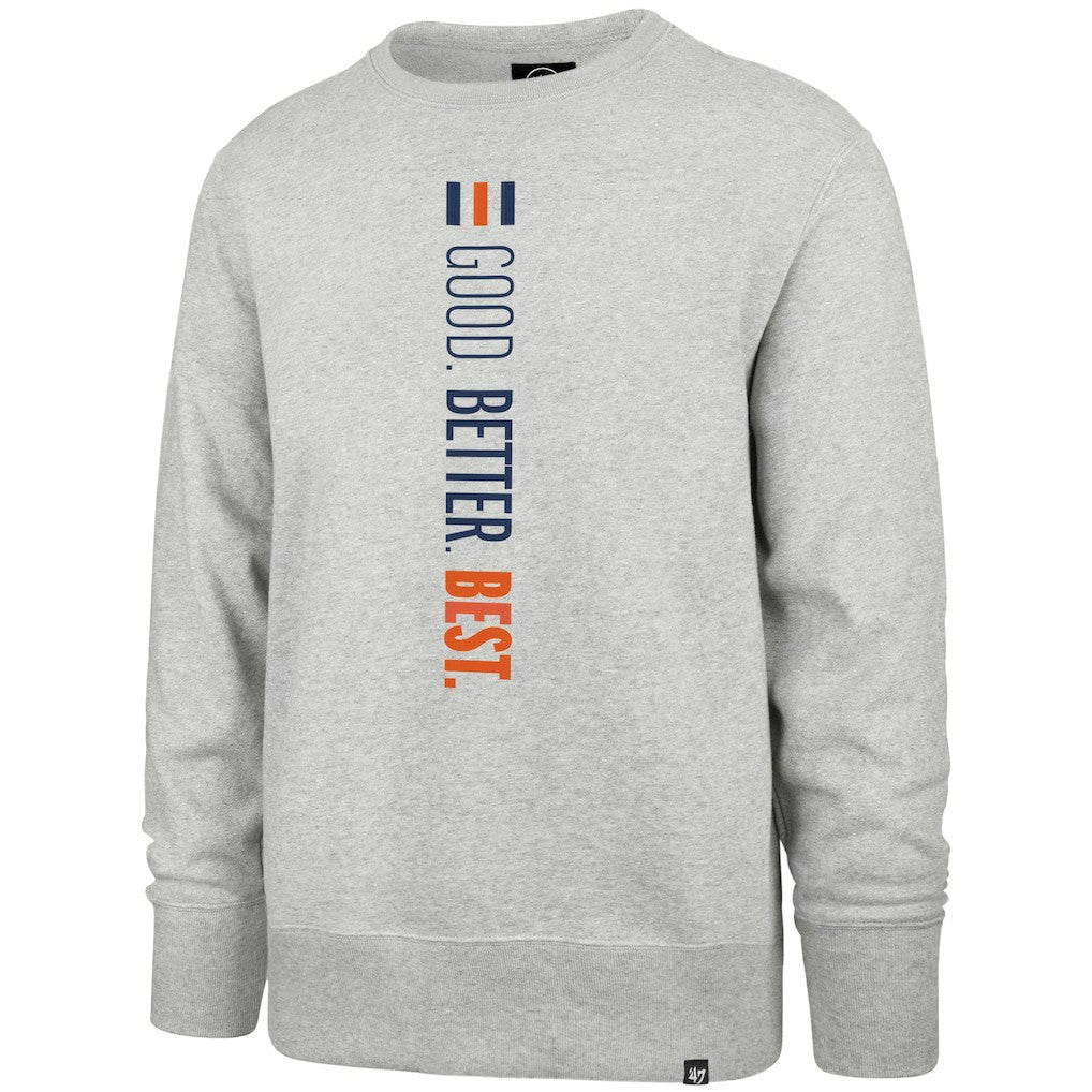 Chicago Bears '47 Good. Better. Best. Franklin Sweatshirt - Heather Gray - 47 brand