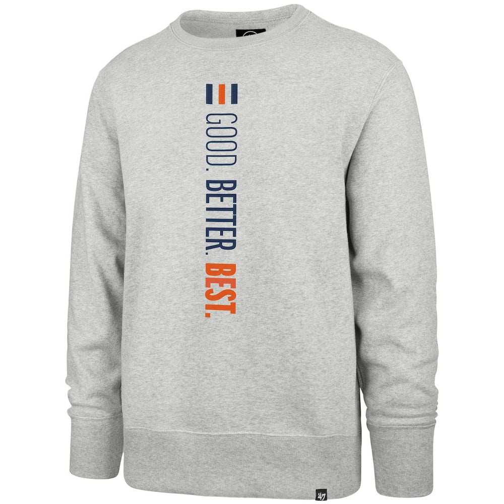 Chicago Bears '47 Good. Better. Best. Franklin Sweatshirt - Heather Gray - 47 brand