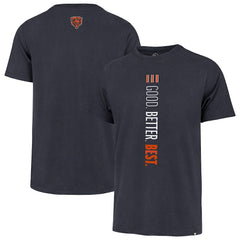 Chicago Bears '47 Good. Better. Best. Franklin T-Shirt - Navy - 47 brand