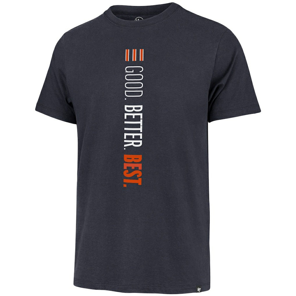 Chicago Bears '47 Good. Better. Best. Franklin T-Shirt - Navy - 47 brand