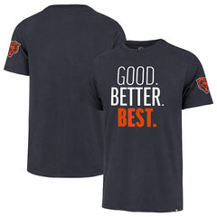 Chicago Bears '47 Good. Better. Best. Franklin T-Shirt - Navy - 47 brand