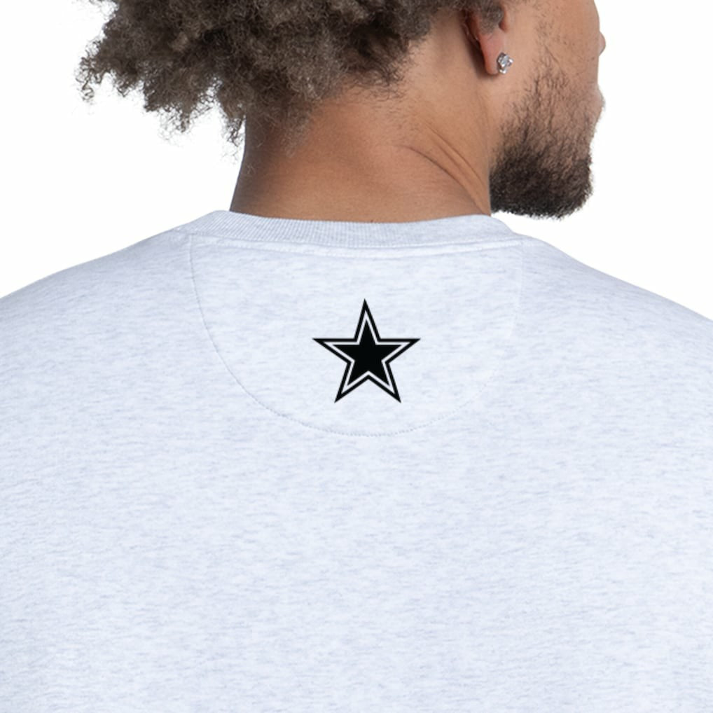 Dallas Cowboys Starter Faceoff Fleece Sweatshirt - Ash - NFL