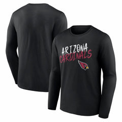 Arizona Cardinals Hustle Long Sleeve T-Shirt - Black - NFL