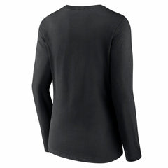 Arizona Cardinals Women's Hustle Long Sleeve V-Neck T-Shirt - Black - NFL