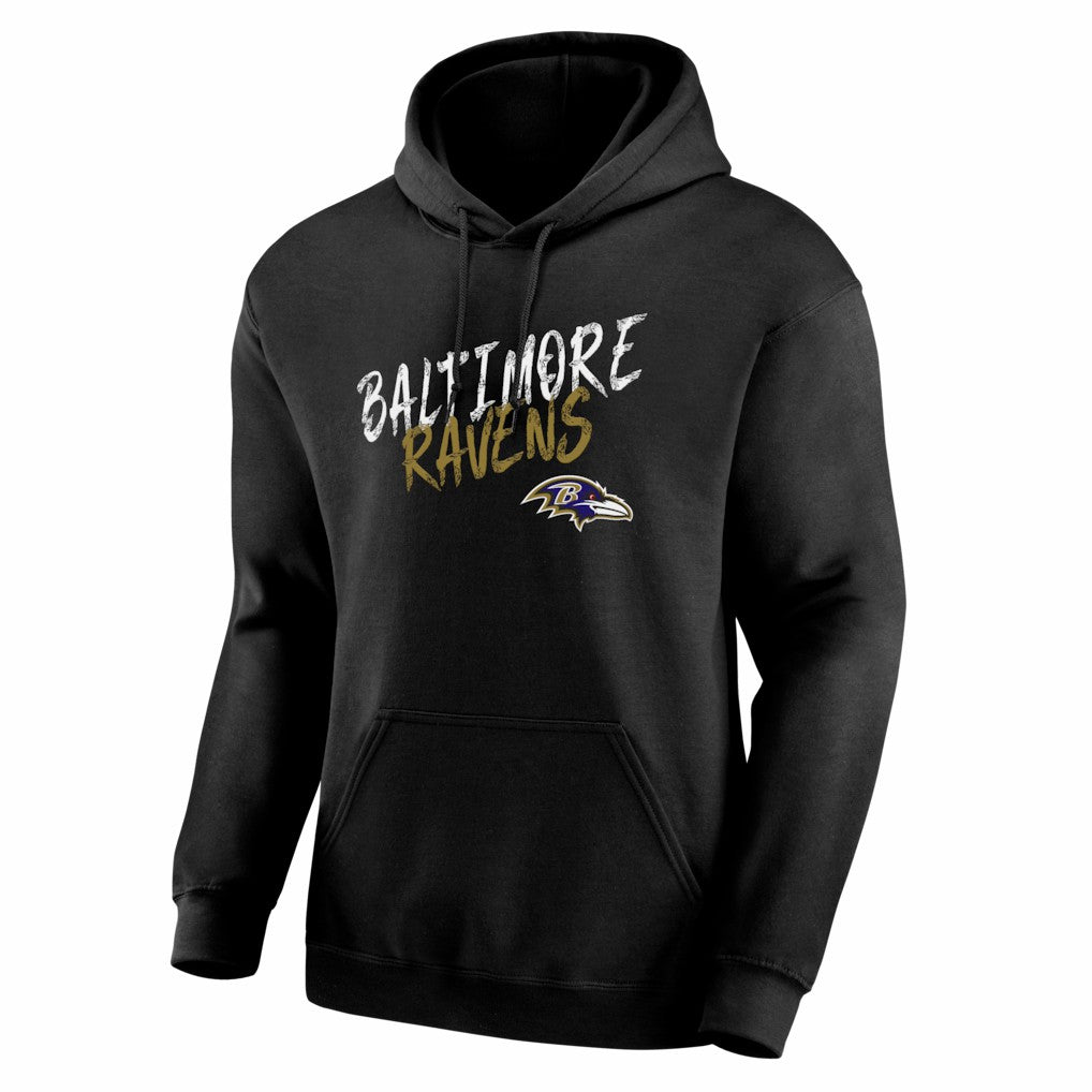Baltimore Ravens Hustle Hoodie - Black - NFL