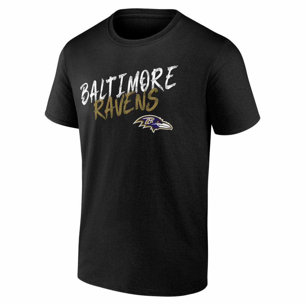 Baltimore Ravens Hustle T-Shirt - Black - NFL