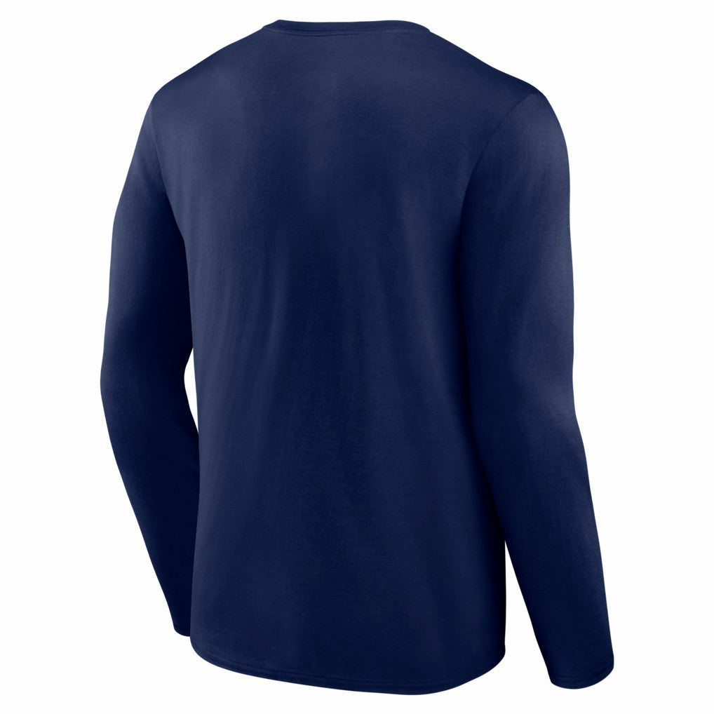 Chicago Bears Hustle Long Sleeve T-Shirt - Navy - NFL