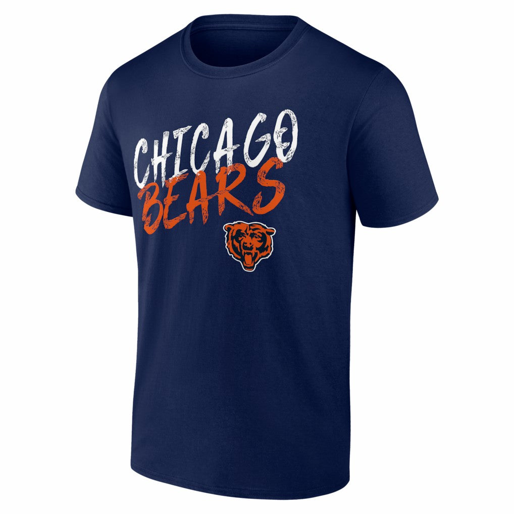 Chicago Bears Hustle T-Shirt - Navy - NFL