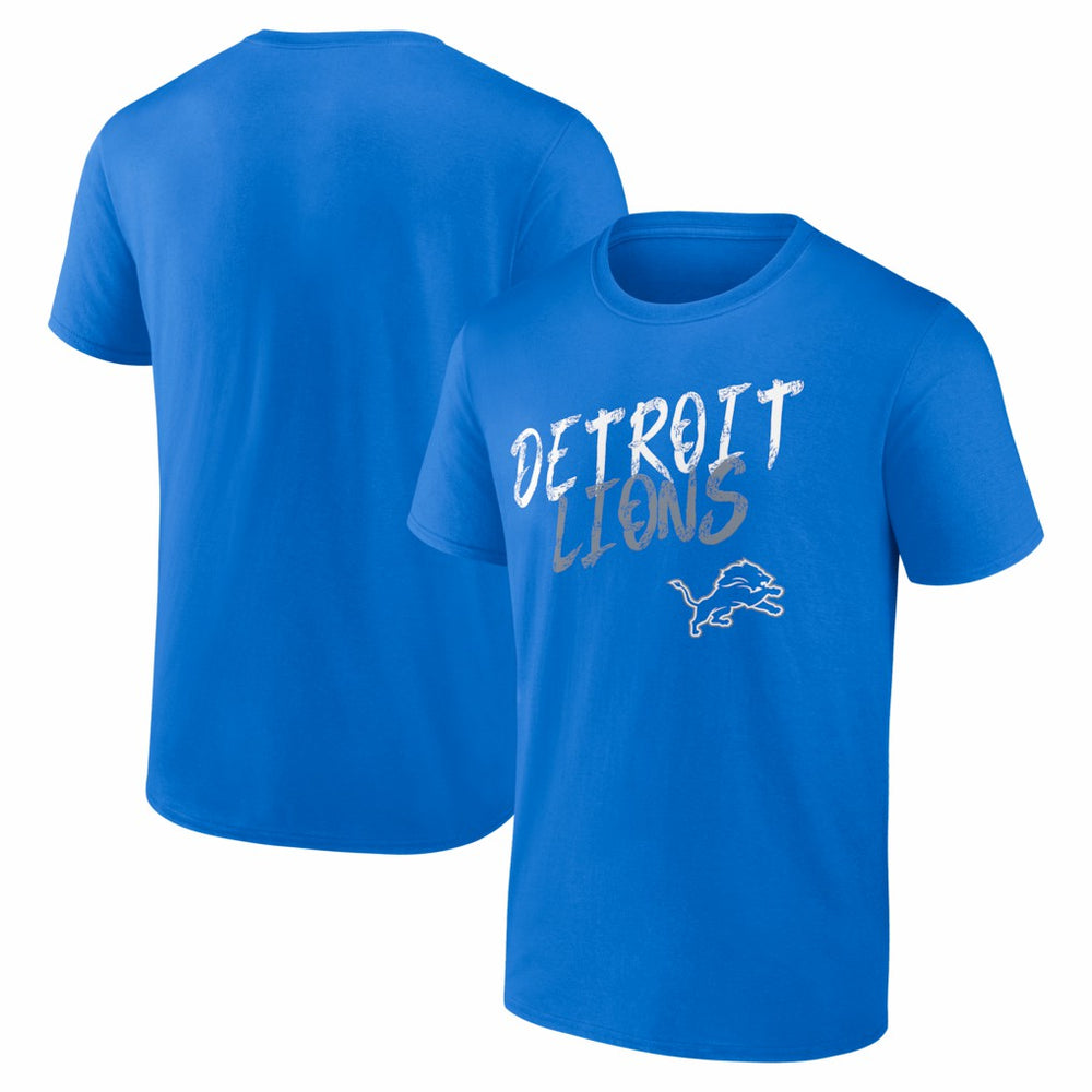Detroit Lions Hustle T-Shirt - Blue - NFL