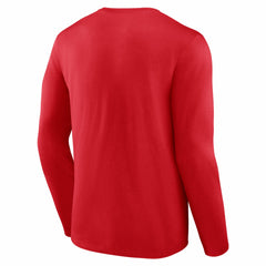 Kansas City Chiefs Hustle Long Sleeve T-Shirt - Red - NFL