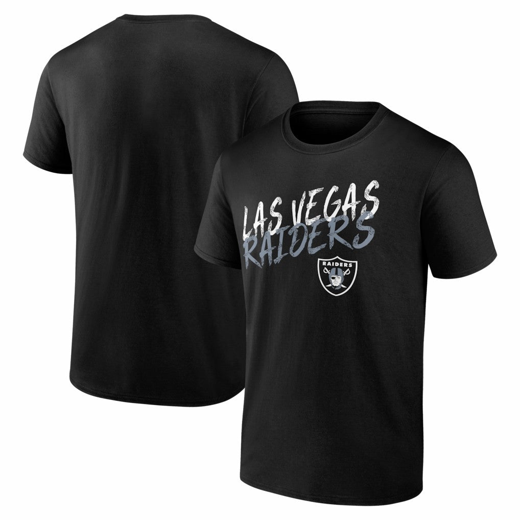 Las Vegas Raiders Hustle T-Shirt - Black - NFL