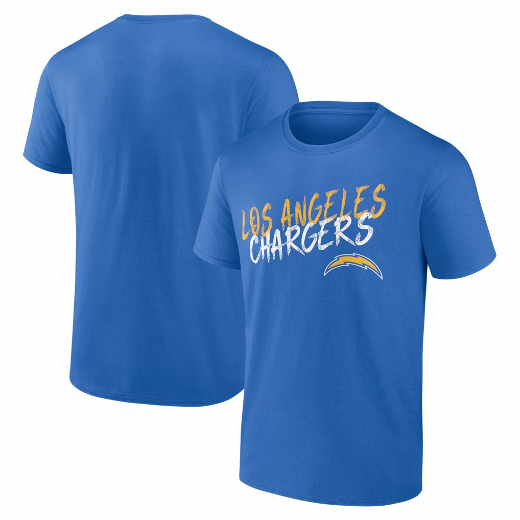 Los Angeles Chargers Hustle T-Shirt - Powder Blue - NFL