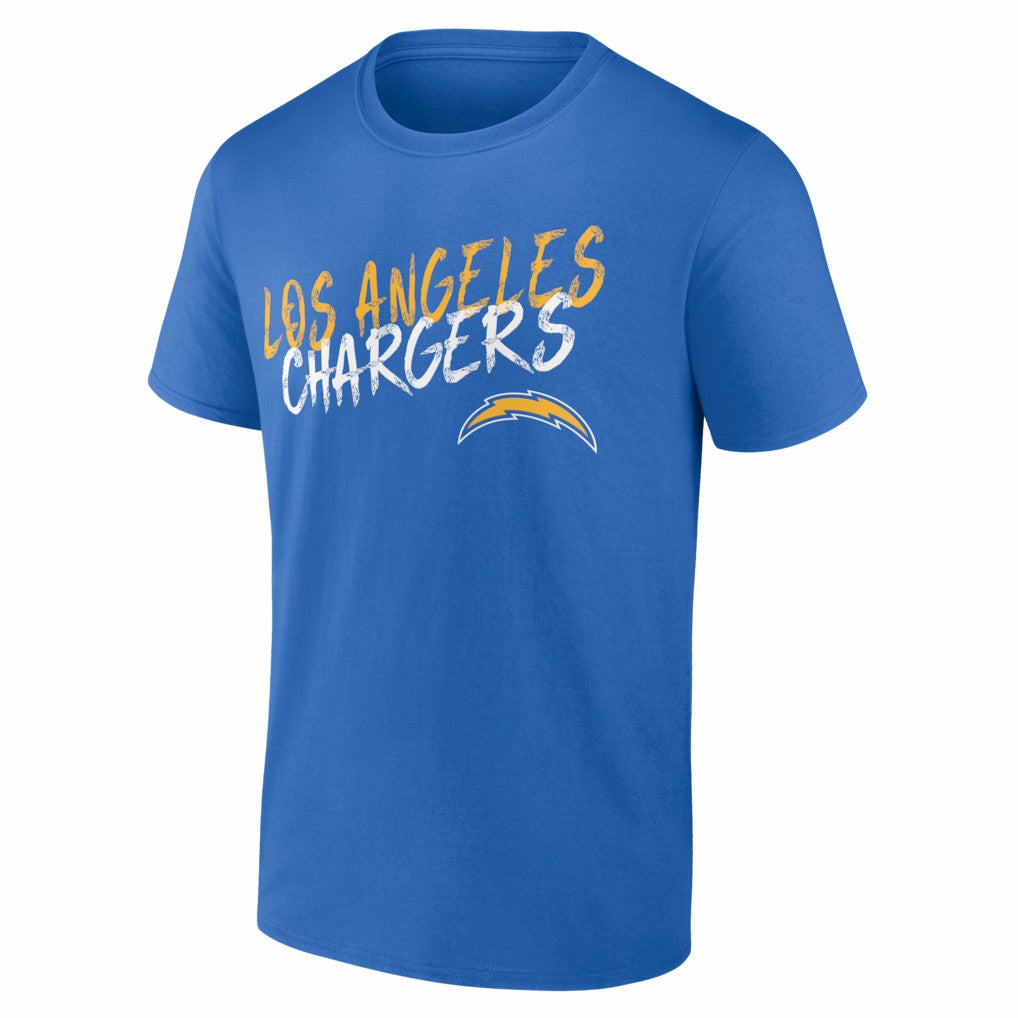 Los Angeles Chargers Hustle T-Shirt - Powder Blue - NFL