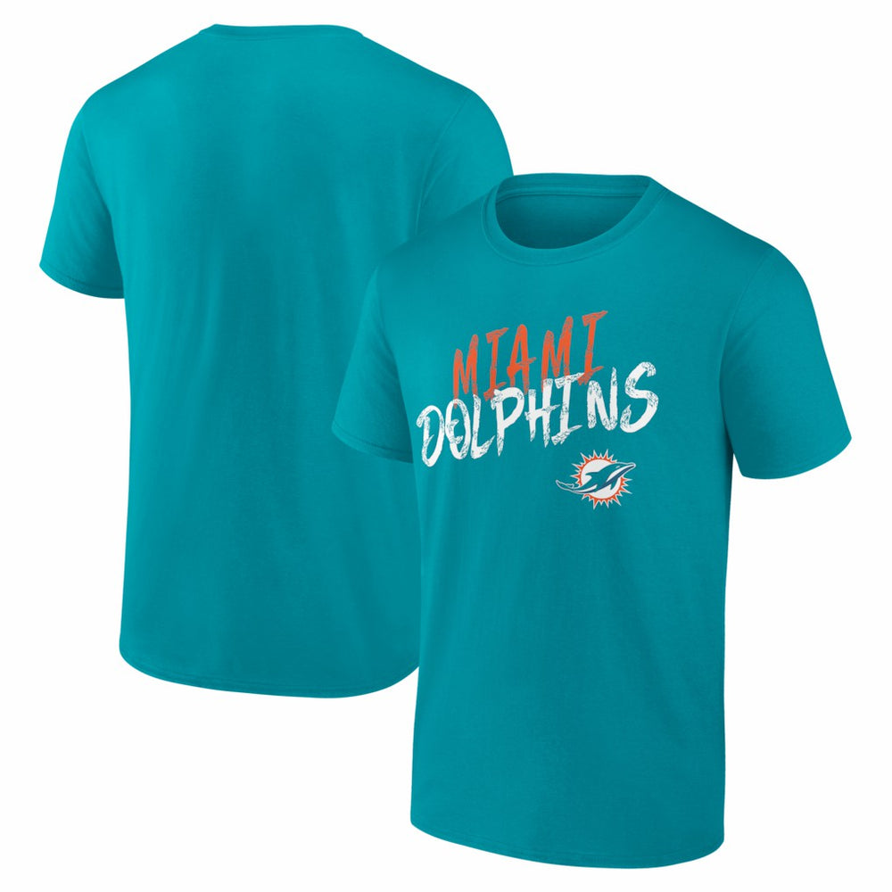 Miami Dolphins Hustle T-Shirt - Aqua - NFL