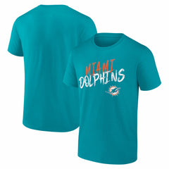 Miami Dolphins Hustle T-Shirt - Aqua - NFL